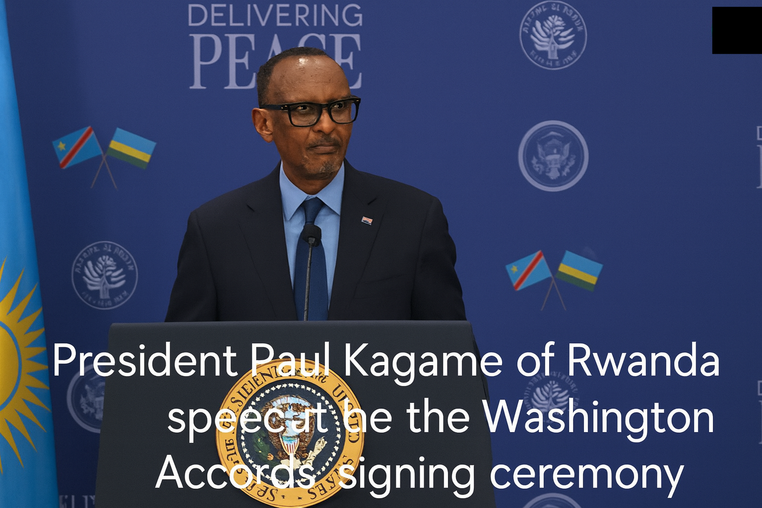 President Paul Kagame (Rwanda) Remarks at the Washington Accords Signing Ceremony December 4, 2025