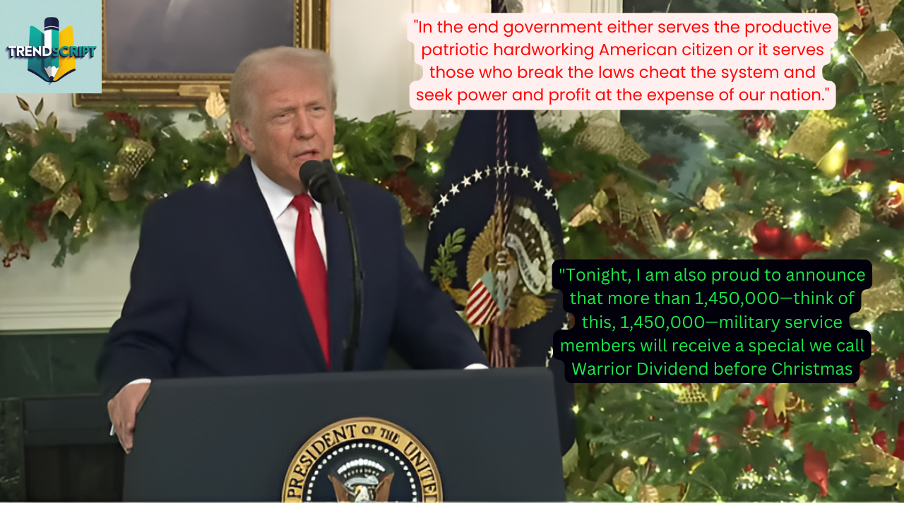President Trump's Year-End Address to the Nation  (December 17, 2025)